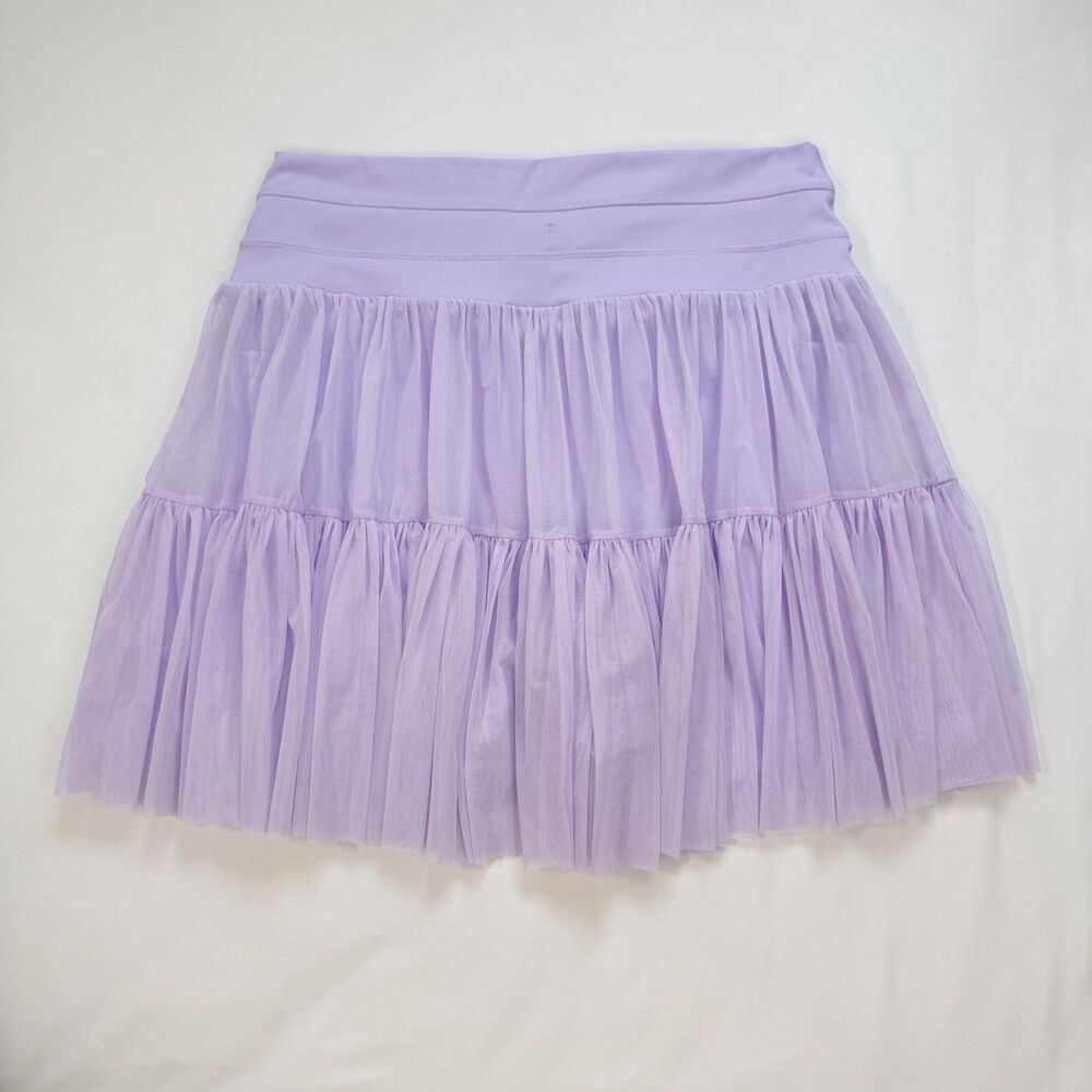 POPFLEX Pirouette Skort Mini Skirt 1X Digital Lavender Taylor Swift Coquette - Picture 6 of 10